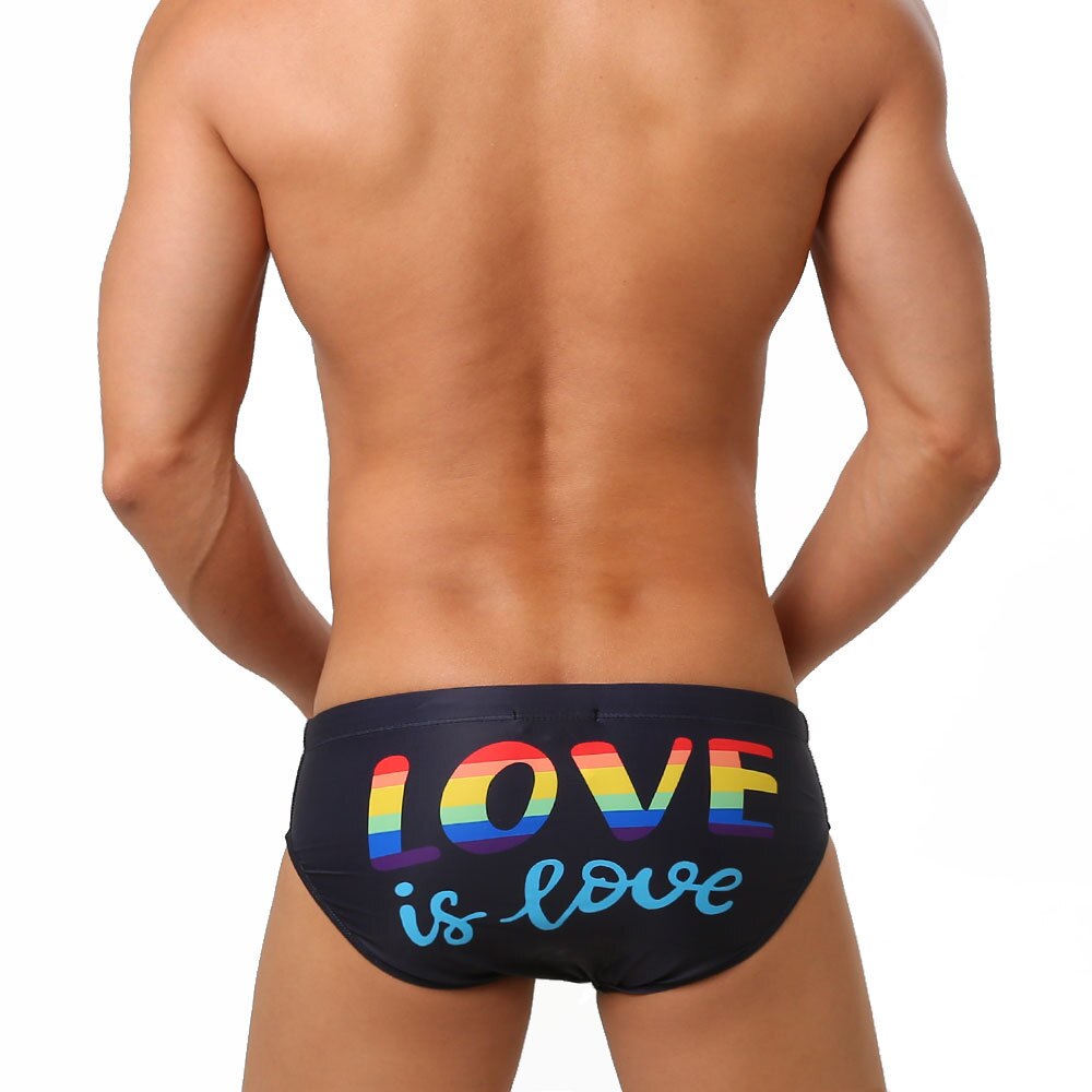 Love Is Love Swim Briefs | dmunderwear detail image 11