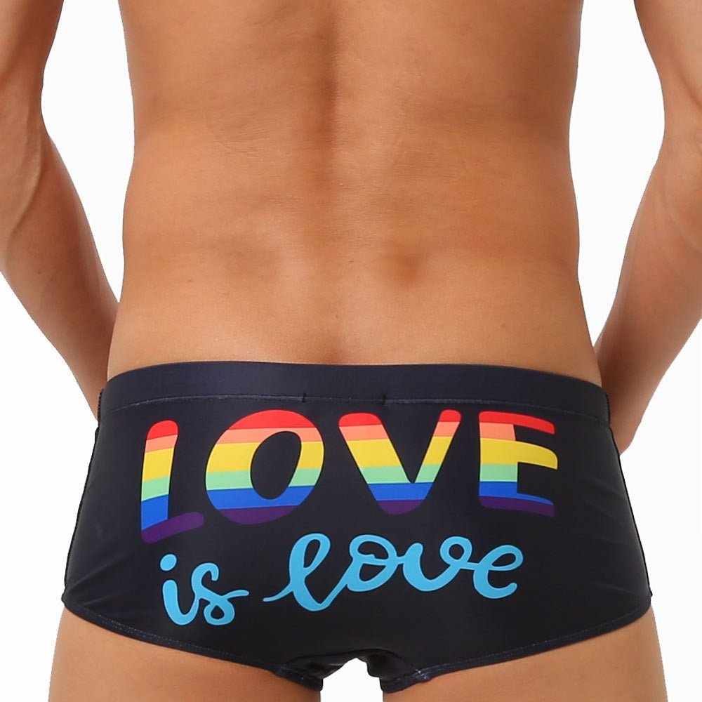 ORVLS Love is Love Swim Trunks | dmunderwear