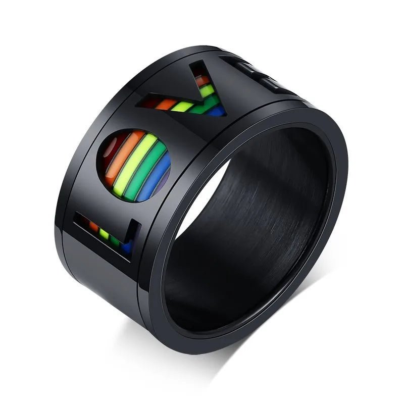 Love Pride Spinner Ring | dmunderwear