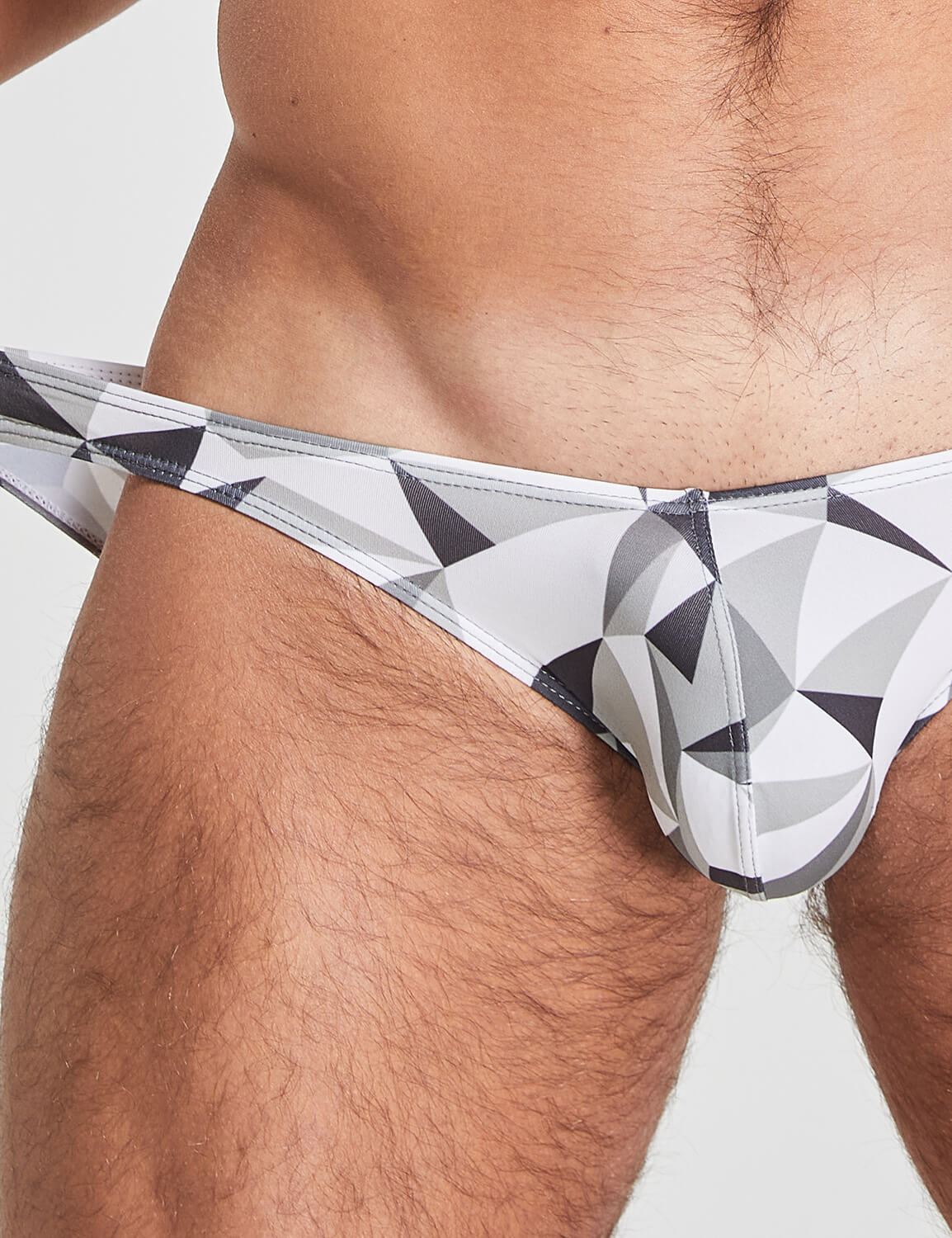 Low Rise Color Block Bikini Brief 220101 | dmunderwear detail image 18