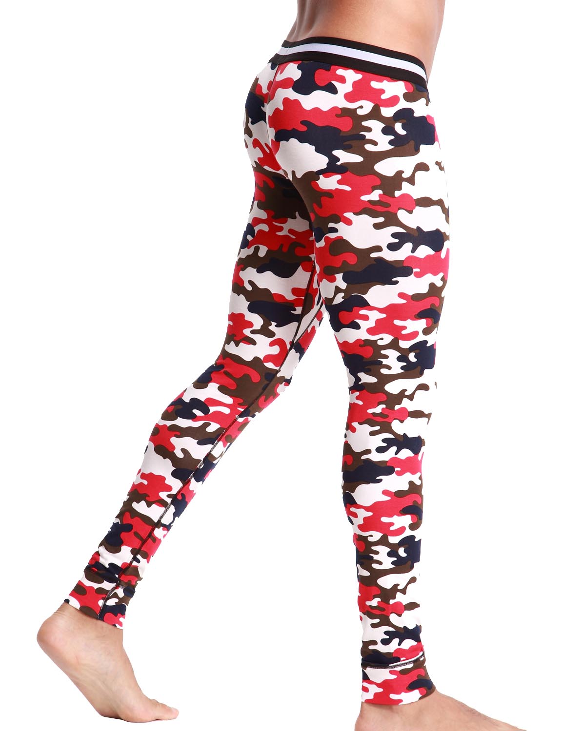 Low Rise Long Underwear Camouflage Long John 50401 | dmunderwear detail image 11