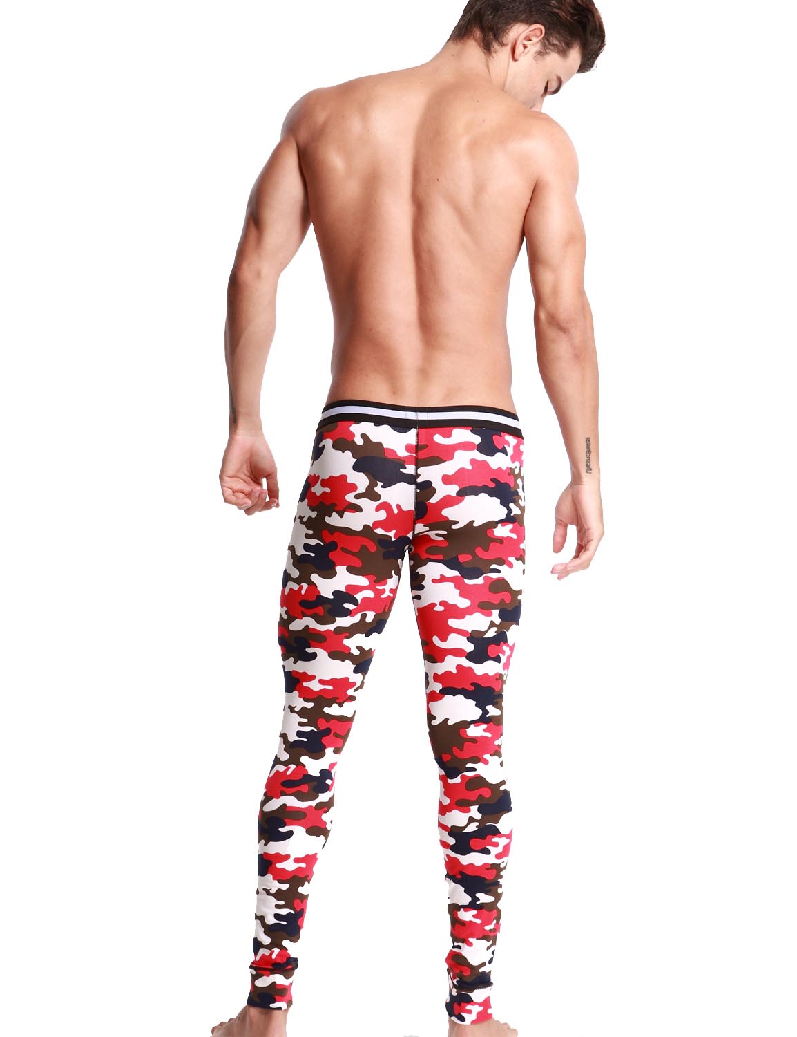 Low Rise Long Underwear Camouflage Long John 50401 | dmunderwear detail image 7