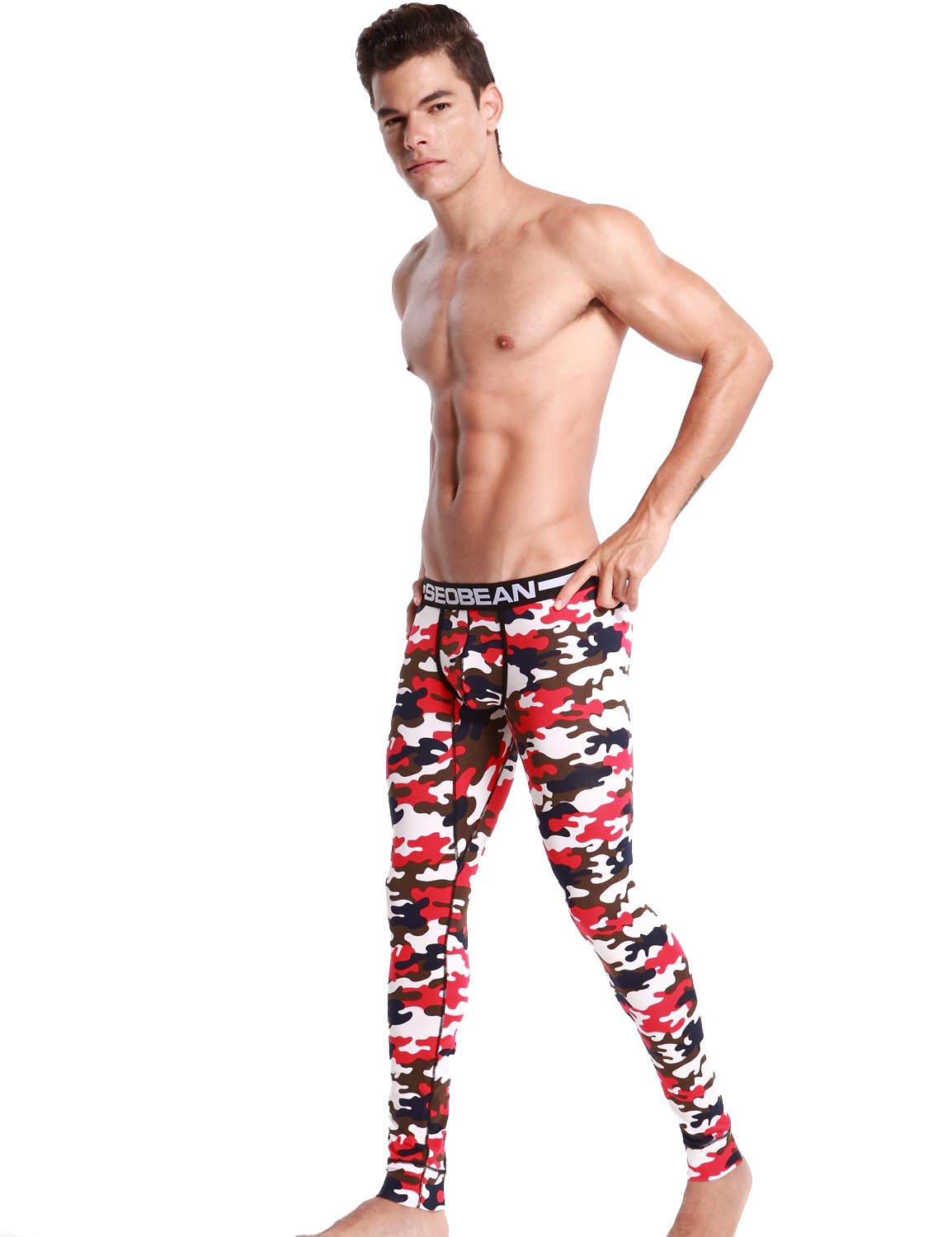 Low Rise Long Underwear Camouflage Long John 50401 | dmunderwear detail image 8