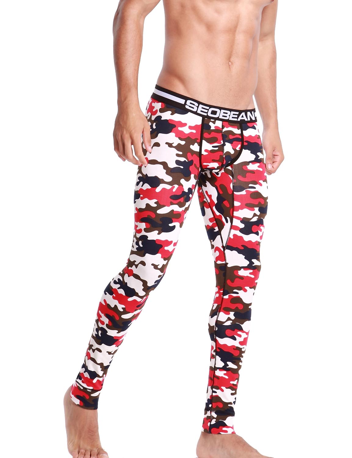 Low Rise Long Underwear Camouflage Long John 50401 | dmunderwear detail image 9