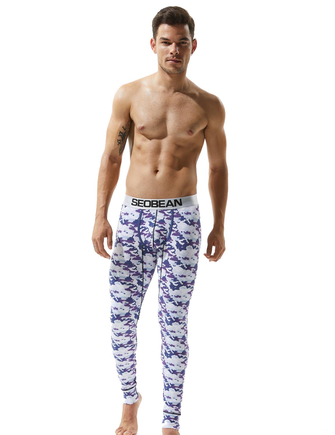 Low Rise Long Underwear Camouflage Long John 70404 | dmunderwear detail image 5