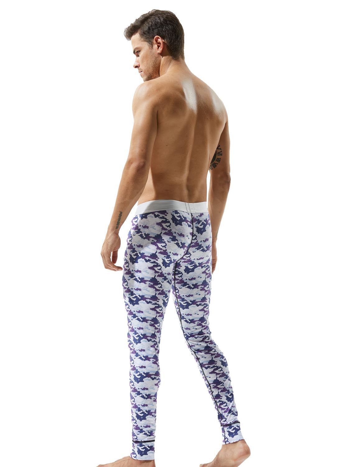 Low Rise Long Underwear Camouflage Long John 70404 | dmunderwear detail image 6