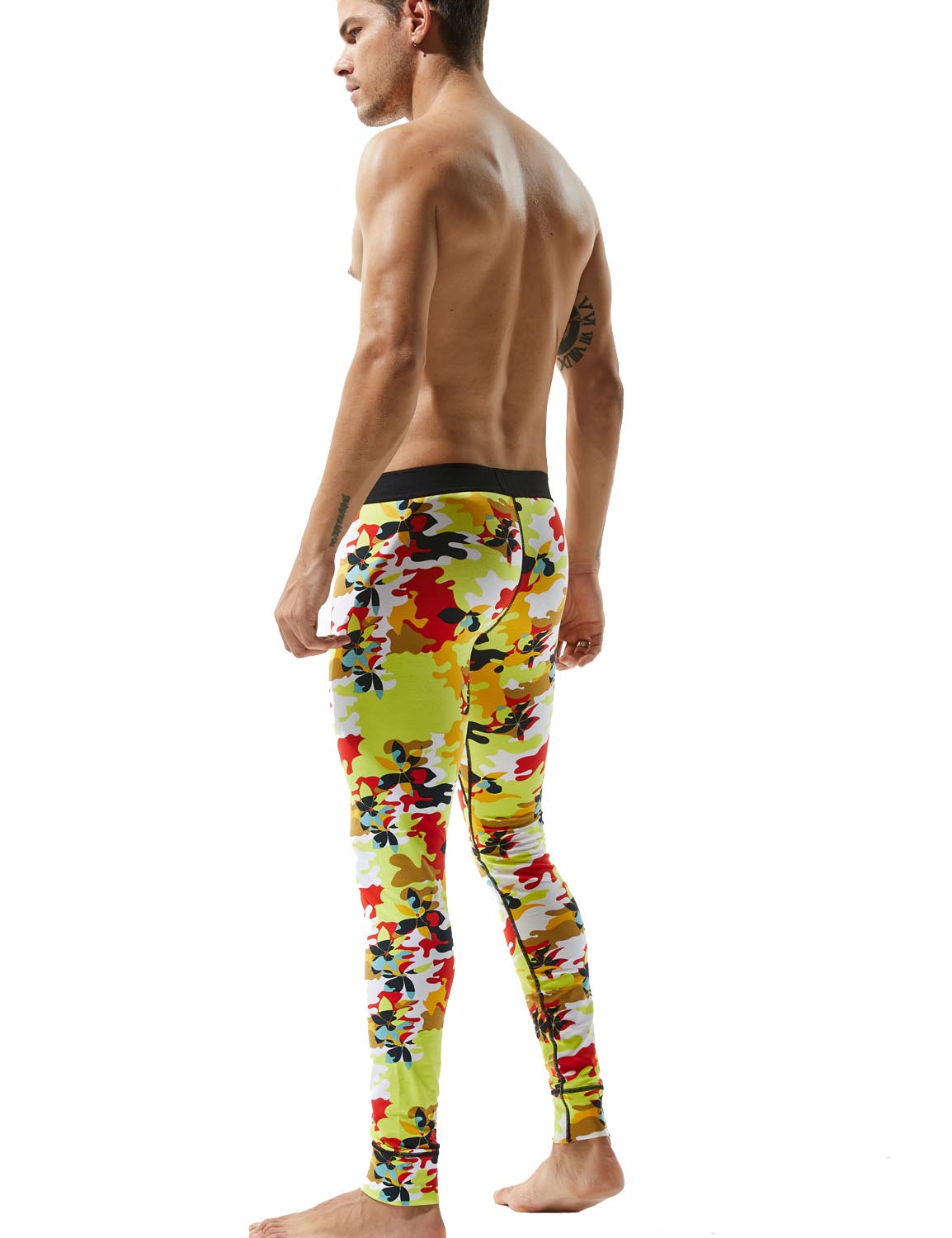 Low Rise Long Underwear Camouflage Long John 70410 | dmunderwear detail image 2