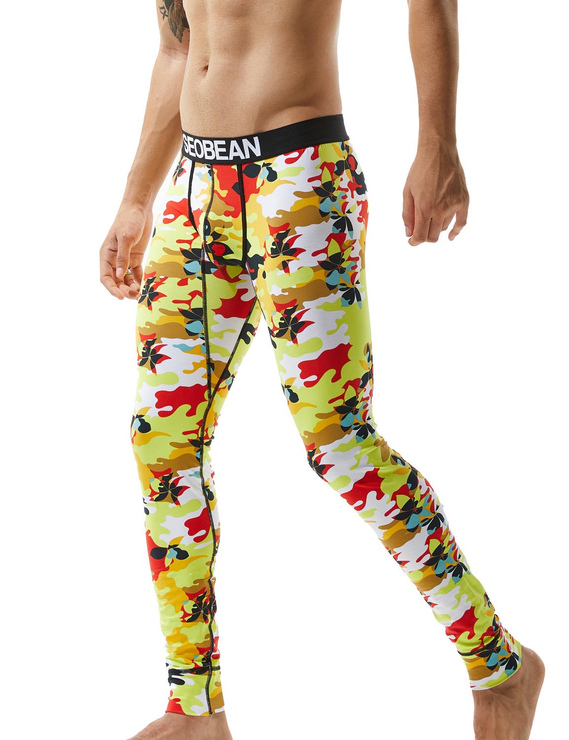 Low Rise Long Underwear Camouflage Long John 70410 | dmunderwear detail image 4