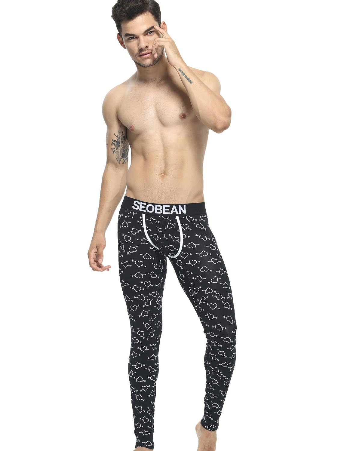 Low Rise Long Underwear Cupid's Arrow Long John 6040 | dmunderwear