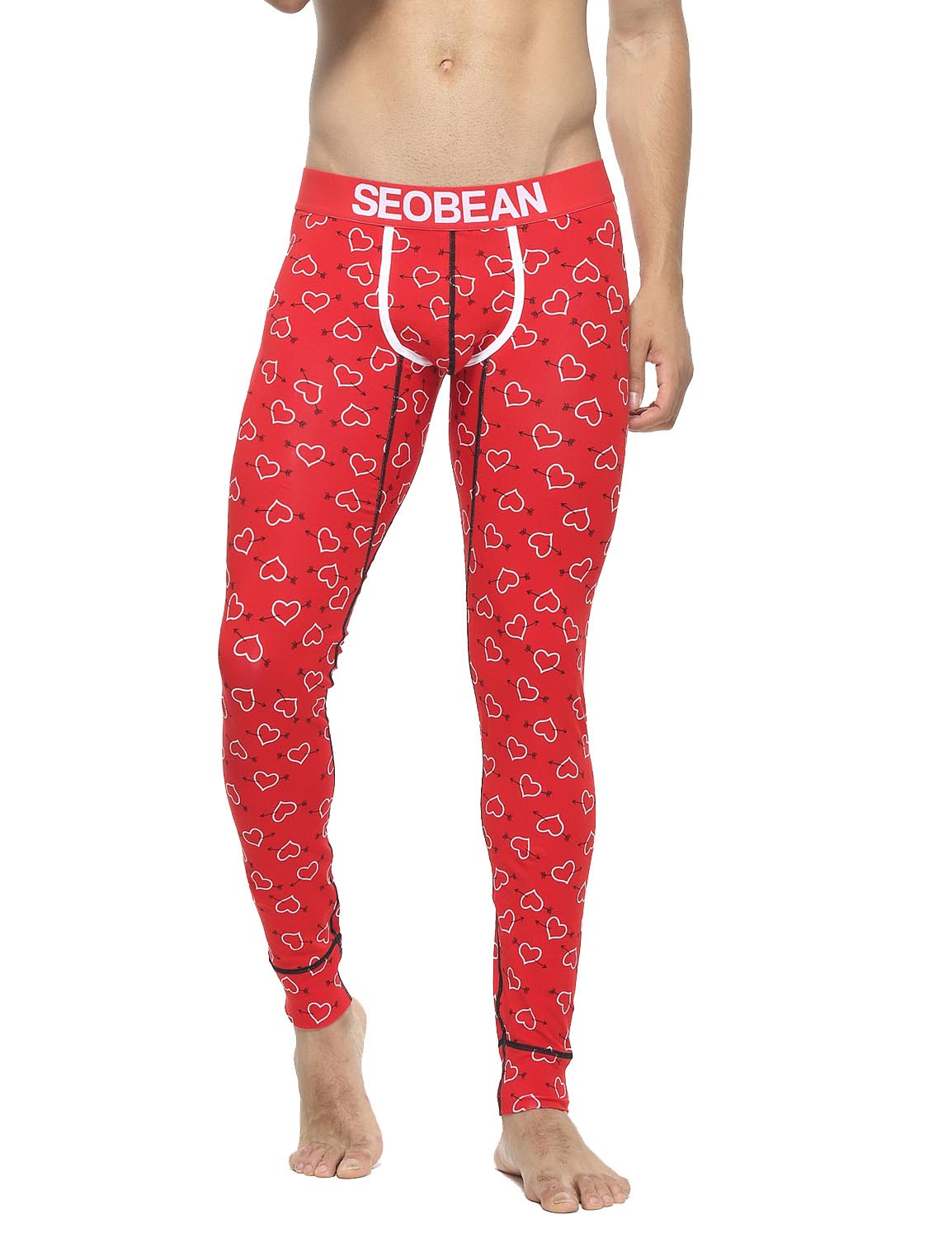 Low Rise Long Underwear Cupid's Arrow Long John 6040 | dmunderwear detail image 6