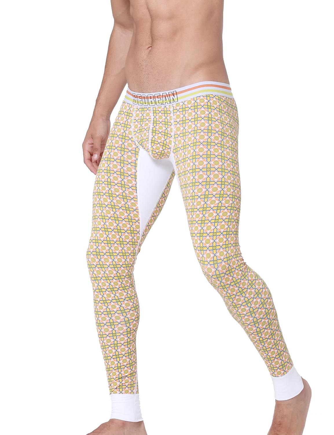 Low Rise Long Underwear Visual Arts Long John 50409 | dmunderwear detail image 5