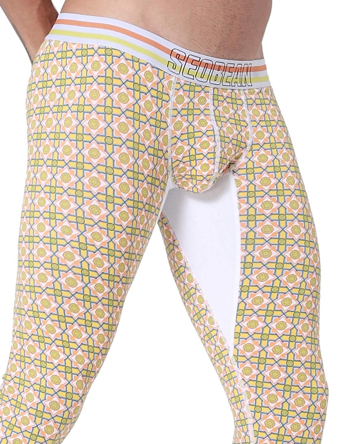 Low Rise Long Underwear Visual Arts Long John 50409 | dmunderwear detail image 7