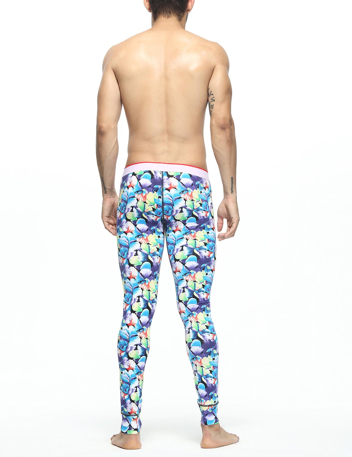 Low Rise Long Underwear Visual Arts Long John 60406 | dmunderwear detail image 3