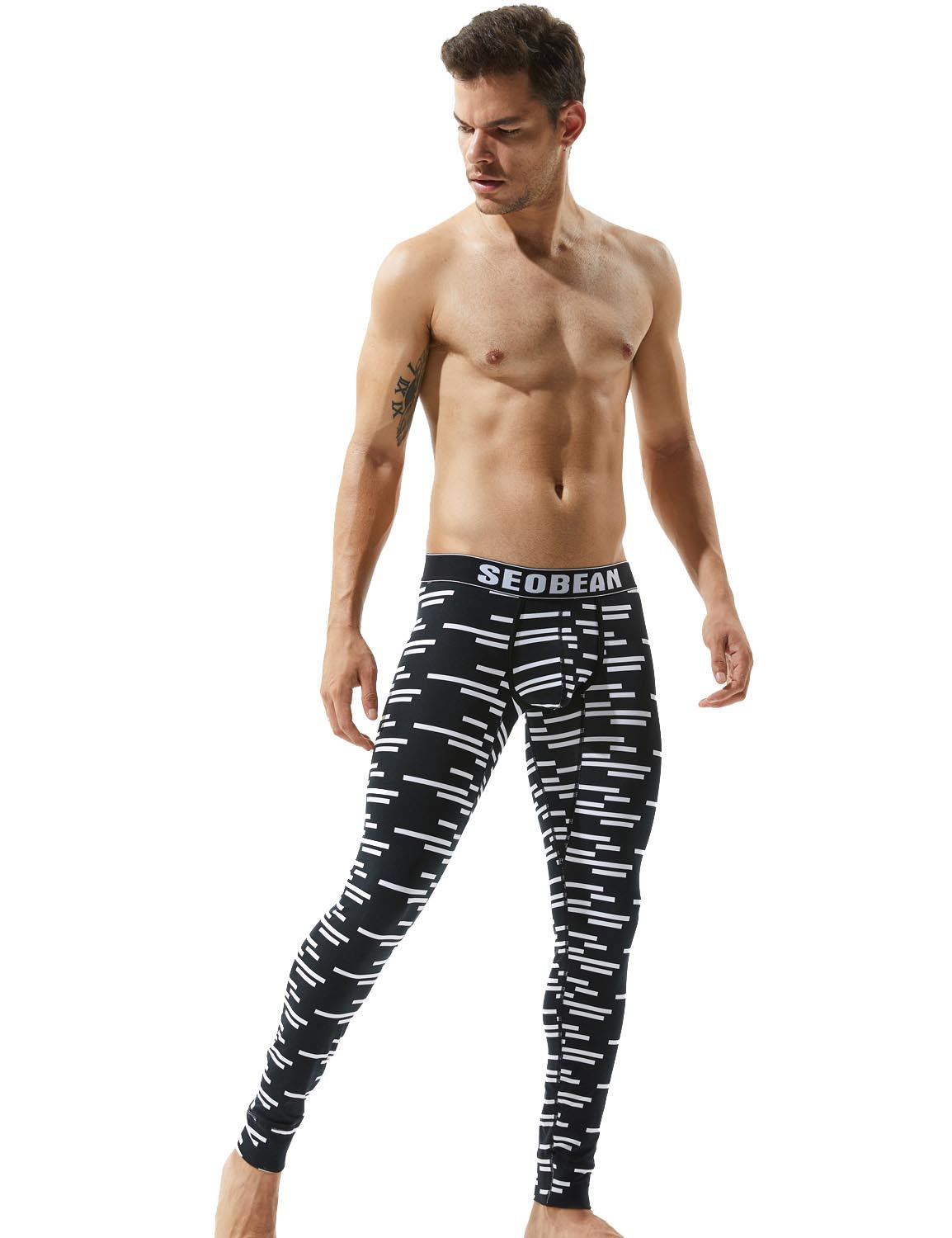 Low Rise Long Underwear Visual Arts Long John 70403 | dmunderwear detail image 4