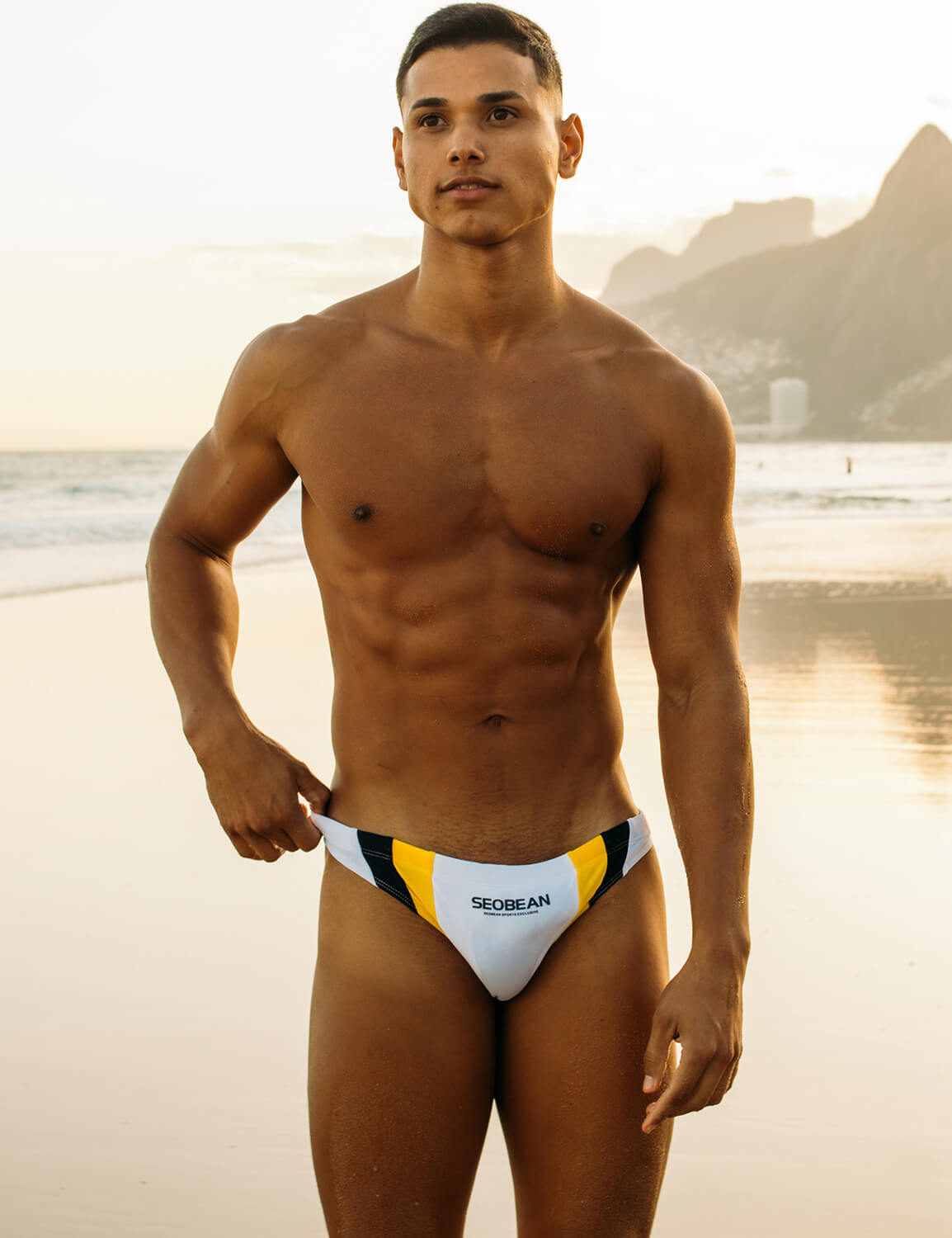 Low Rise Mens Brief bikini Swimwear 50907 | dmunderwear detail image 18
