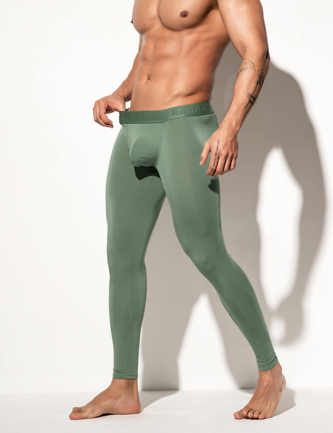 Low Rise Modal Long John U1110 | dmunderwear detail image 2