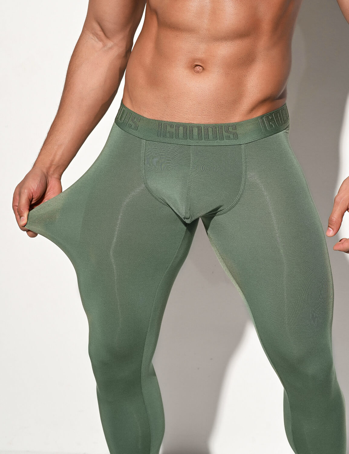 Low Rise Modal Long John U1110 | dmunderwear detail image 7