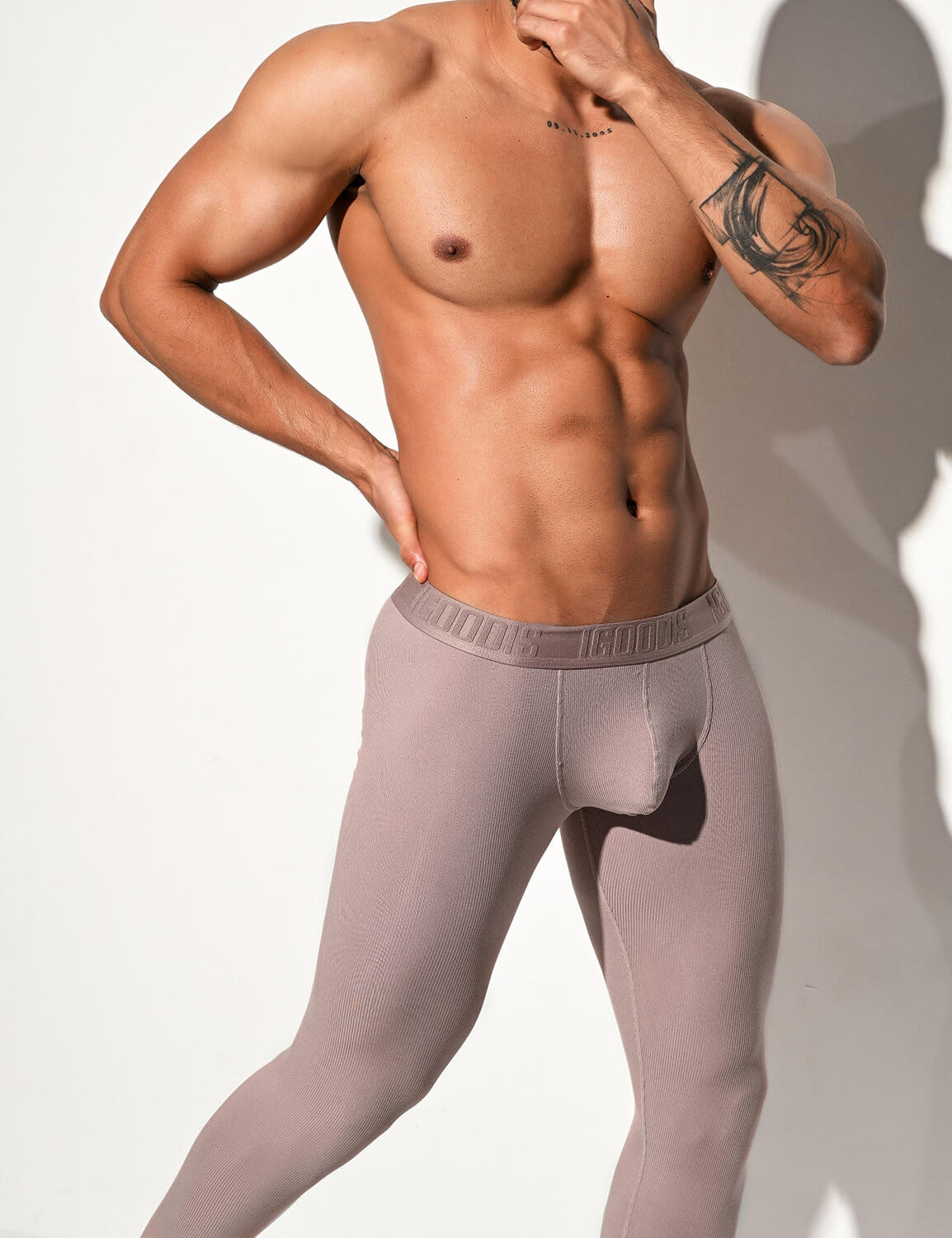 Low Rise Modal Long John U1112 | dmunderwear detail image 2