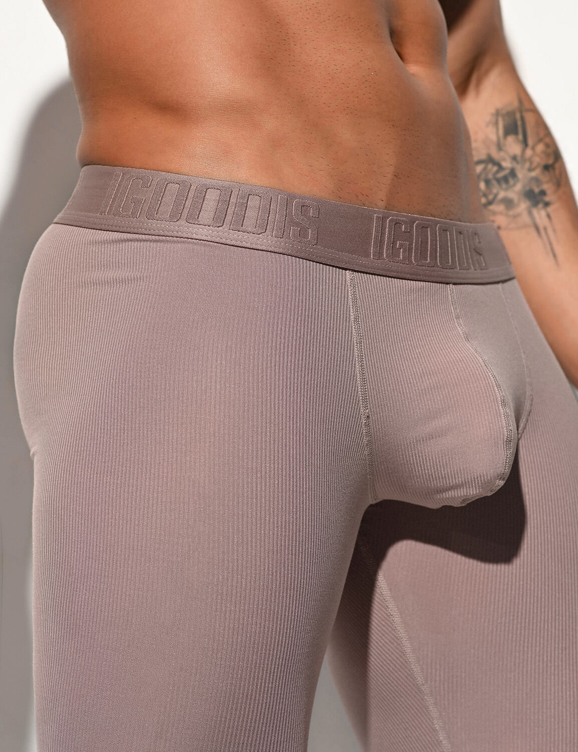Low Rise Modal Long John U1112 | dmunderwear detail image 5