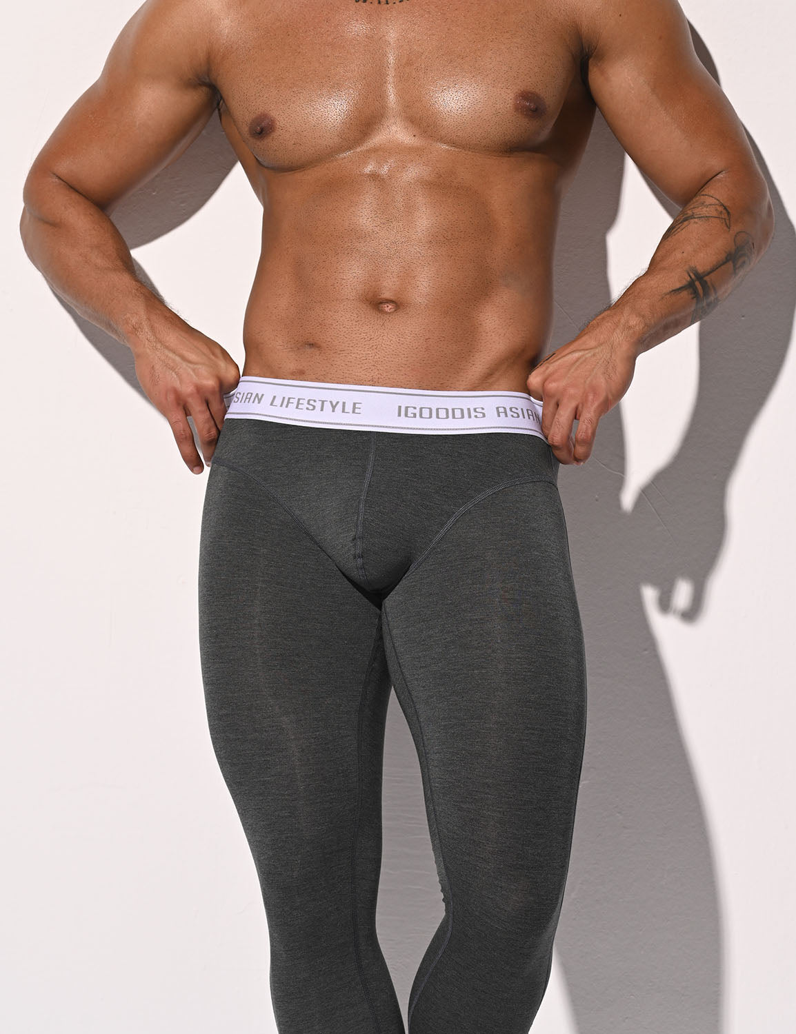 Low Rise Modal Long John U1232 | dmunderwear detail image 2