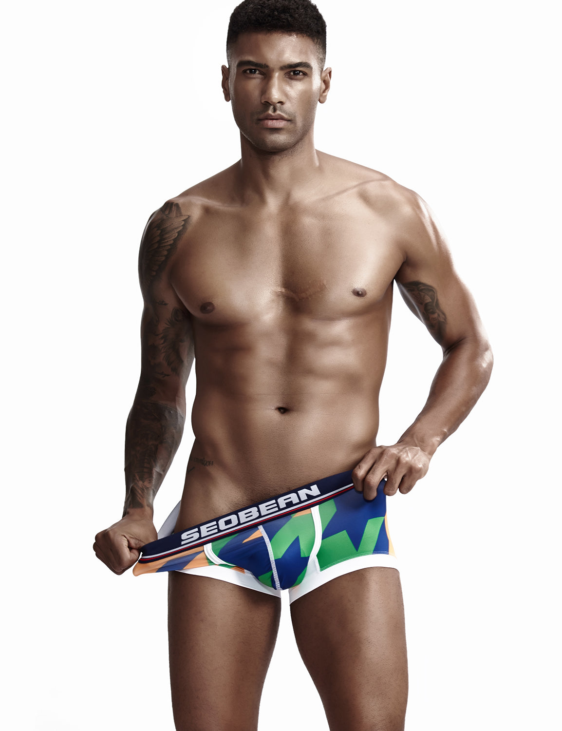 Low Rise Sexy Visual Arts Boxer Brief 90225 | dmunderwear detail image 11
