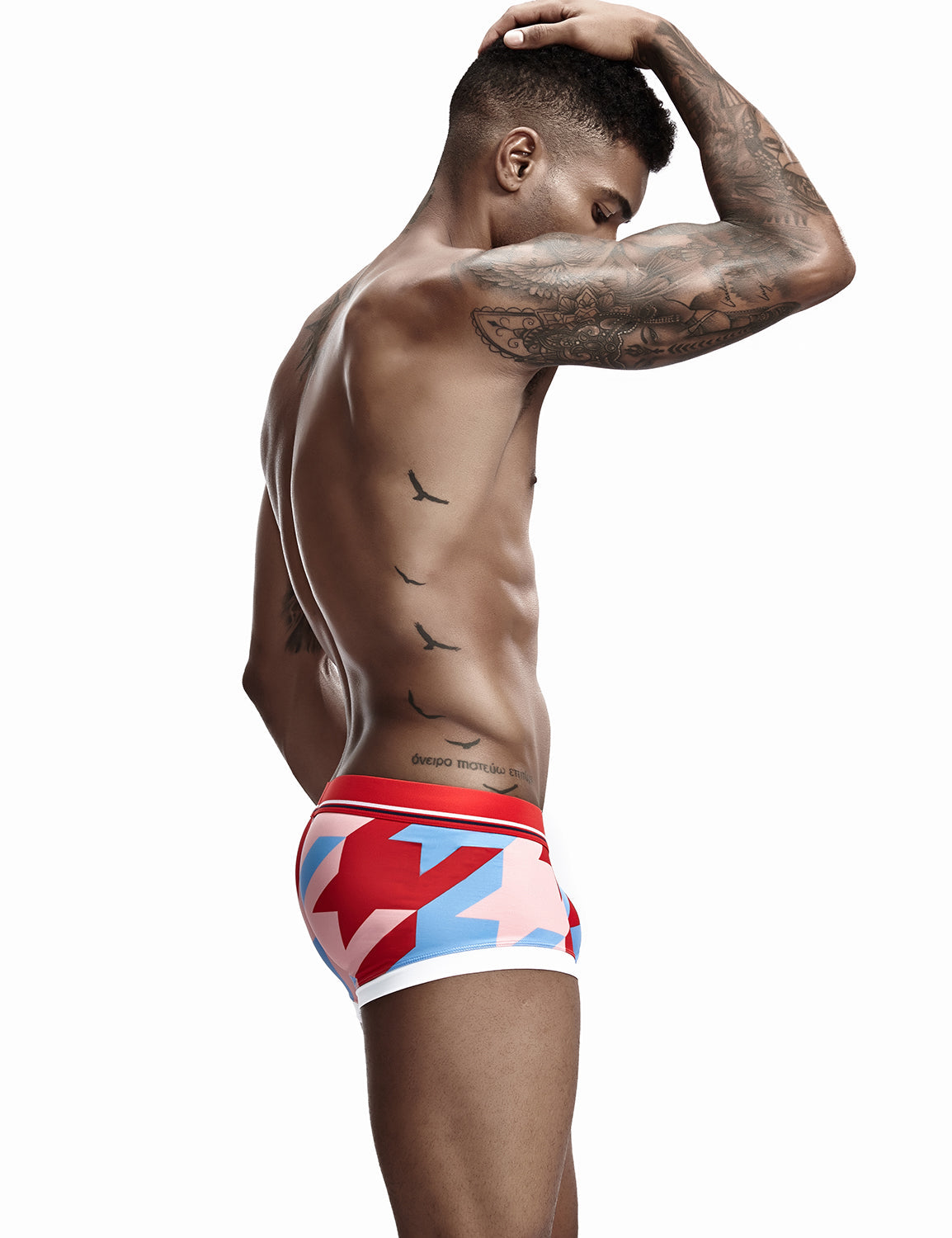 Low Rise Sexy Visual Arts Boxer Brief 90225 | dmunderwear detail image 12