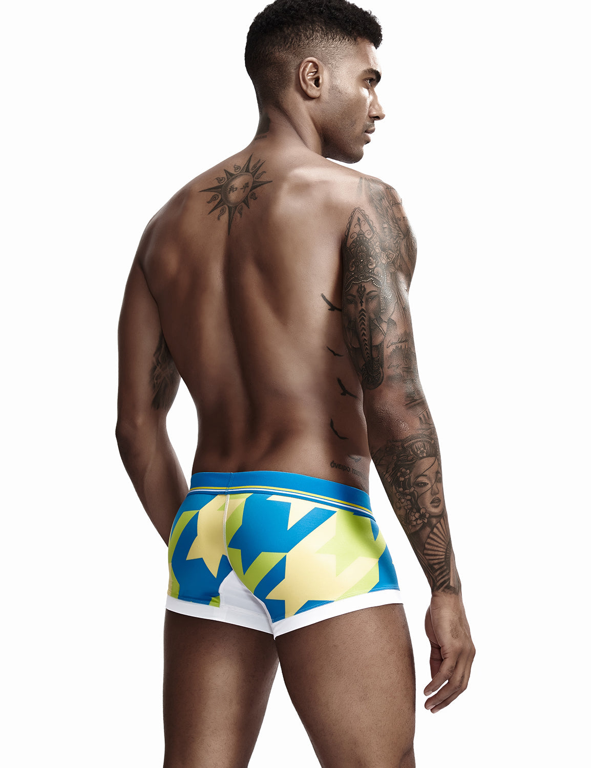 Low Rise Sexy Visual Arts Boxer Brief 90225 | dmunderwear detail image 18