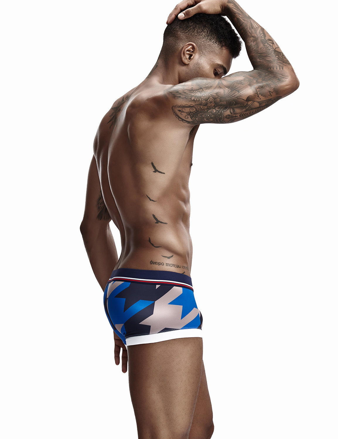 Low Rise Sexy Visual Arts Boxer Brief 90225 | dmunderwear detail image 2