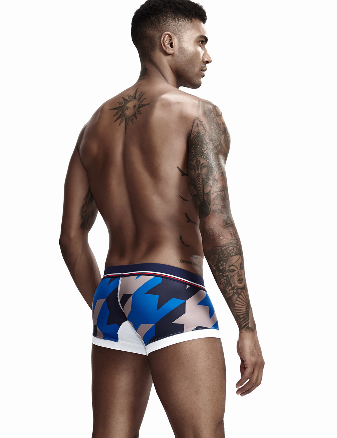 Low Rise Sexy Visual Arts Boxer Brief 90225 | dmunderwear detail image 3