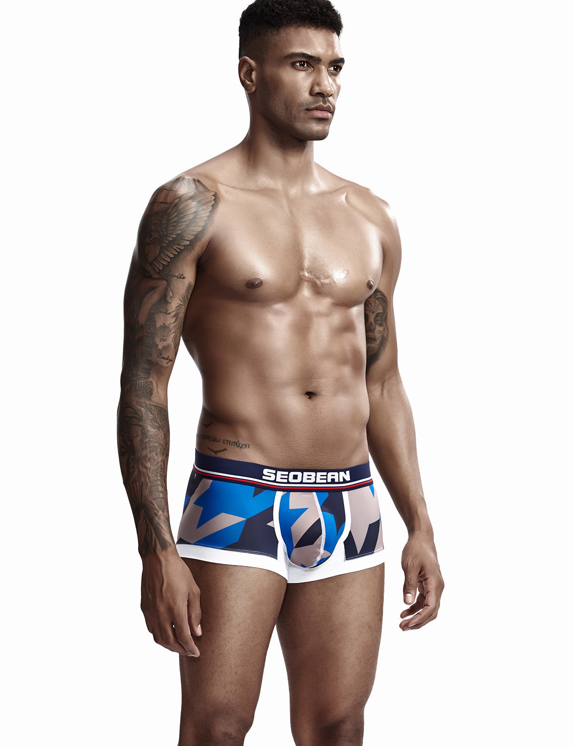 Low Rise Sexy Visual Arts Boxer Brief 90225 | dmunderwear detail image 4