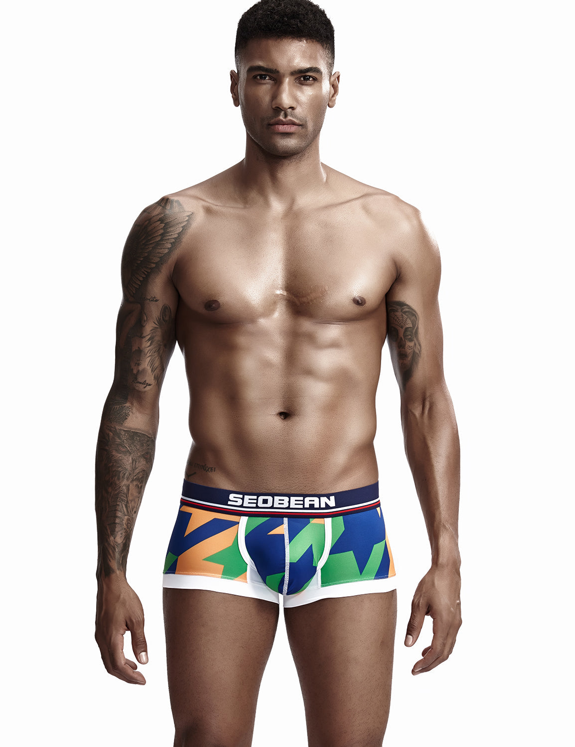 Low Rise Sexy Visual Arts Boxer Brief 90225 | dmunderwear detail image 6