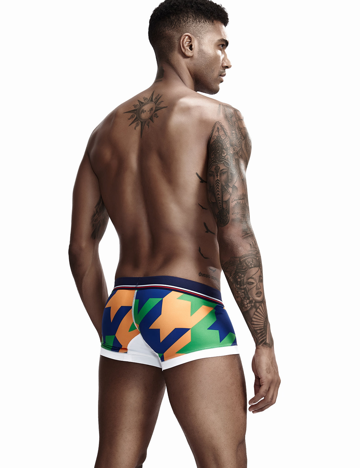 Low Rise Sexy Visual Arts Boxer Brief 90225 | dmunderwear detail image 7