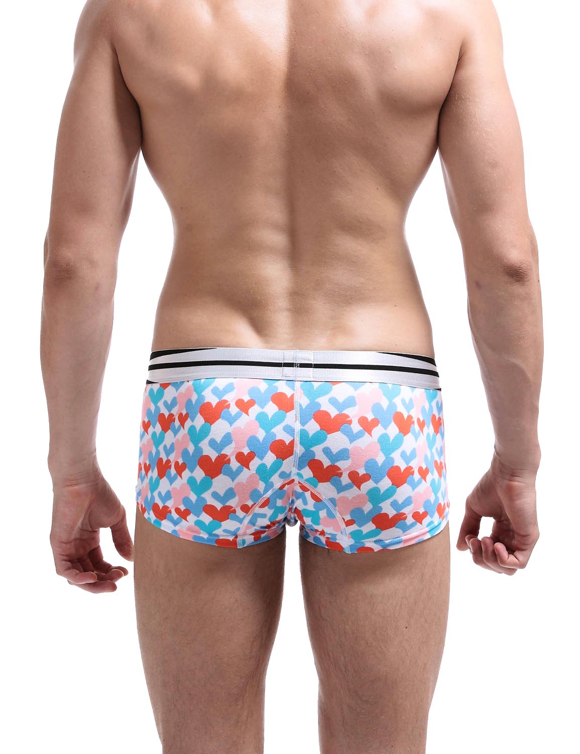 Low Rise Sexy “Love” Boxer Brief 70201 | dmunderwear detail image 2