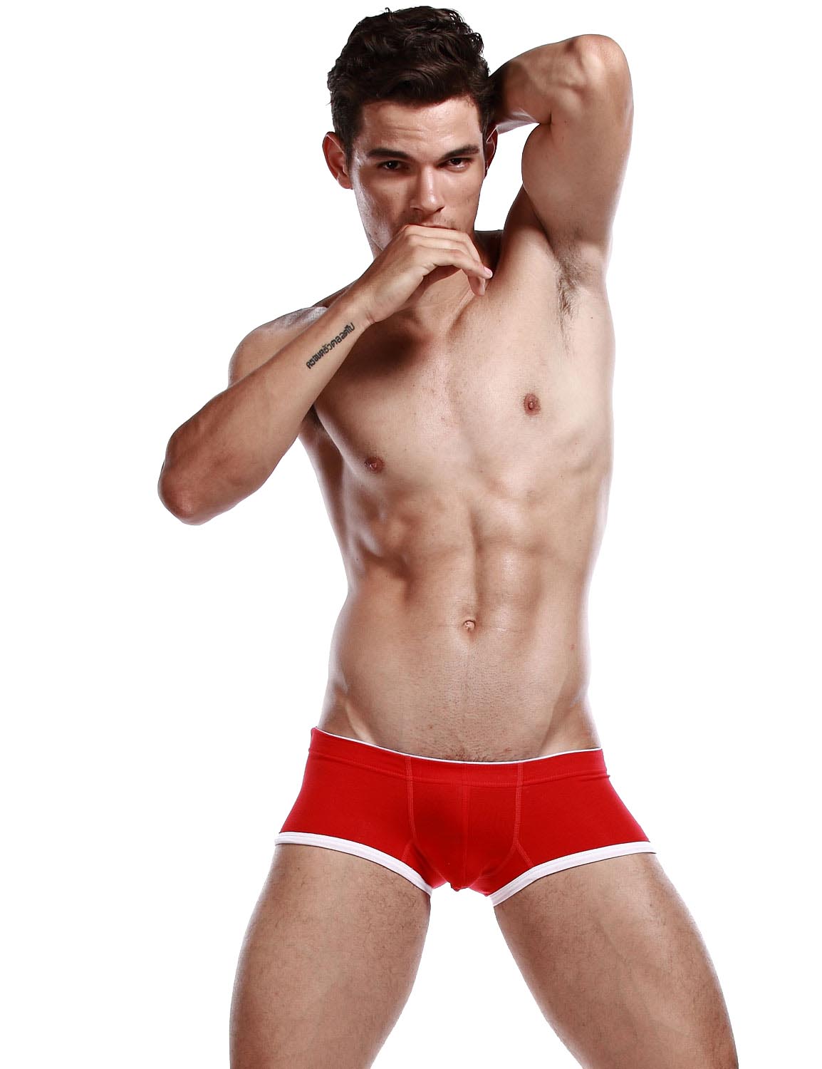 Low Rise Slits Nano Boxer Brief 30218 | dmunderwear detail image 15