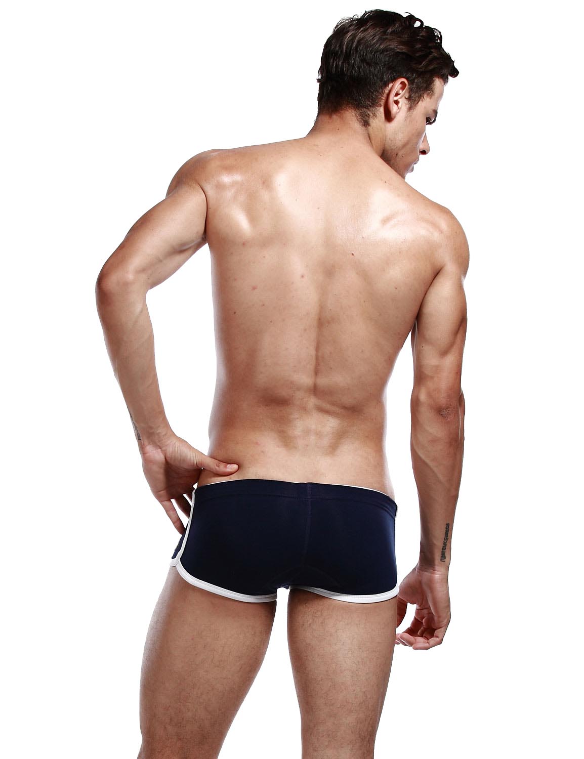 Low Rise Slits Nano Boxer Brief 30218 | dmunderwear detail image 9