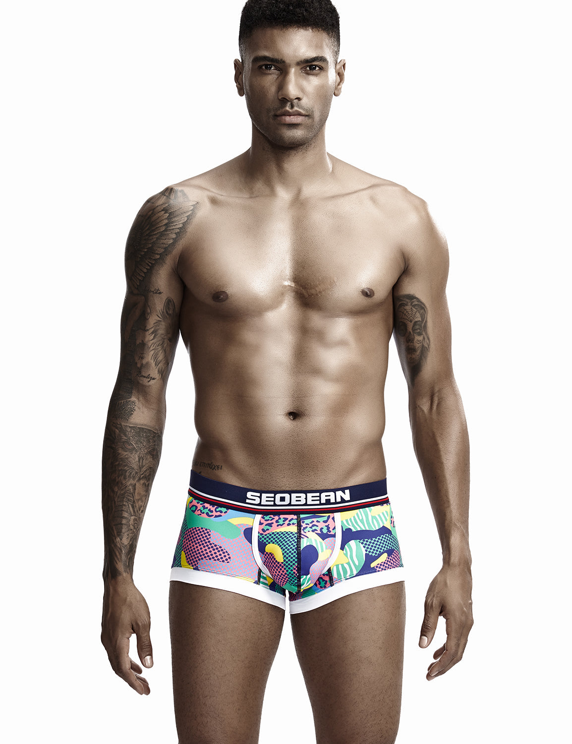 Low Rise Sexy Visual Arts Boxer Brief 90227 | dmunderwear