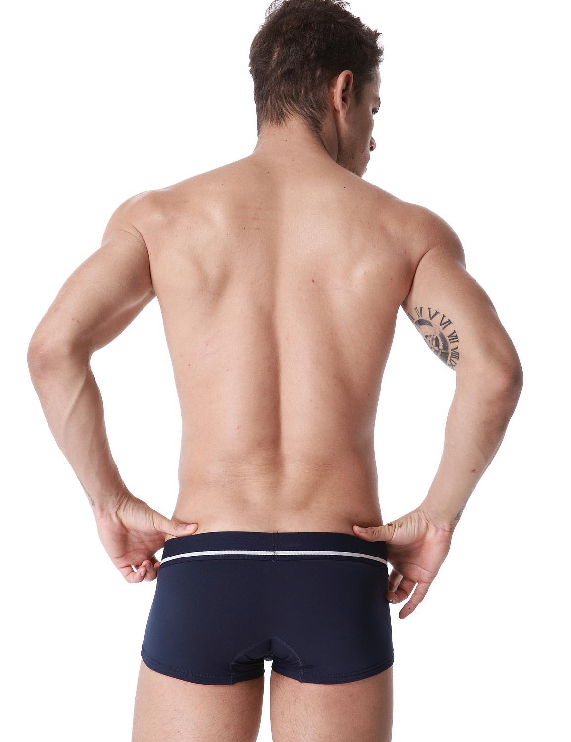 Low Rise Solid Boxer Brief 50218 | dmunderwear detail image 11