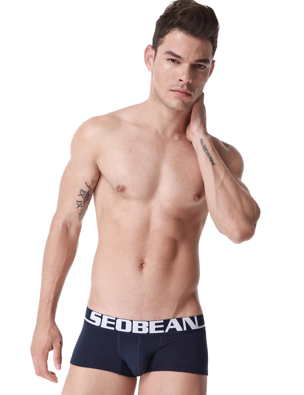 Low Rise Solid Boxer Brief 50218 | dmunderwear detail image 13