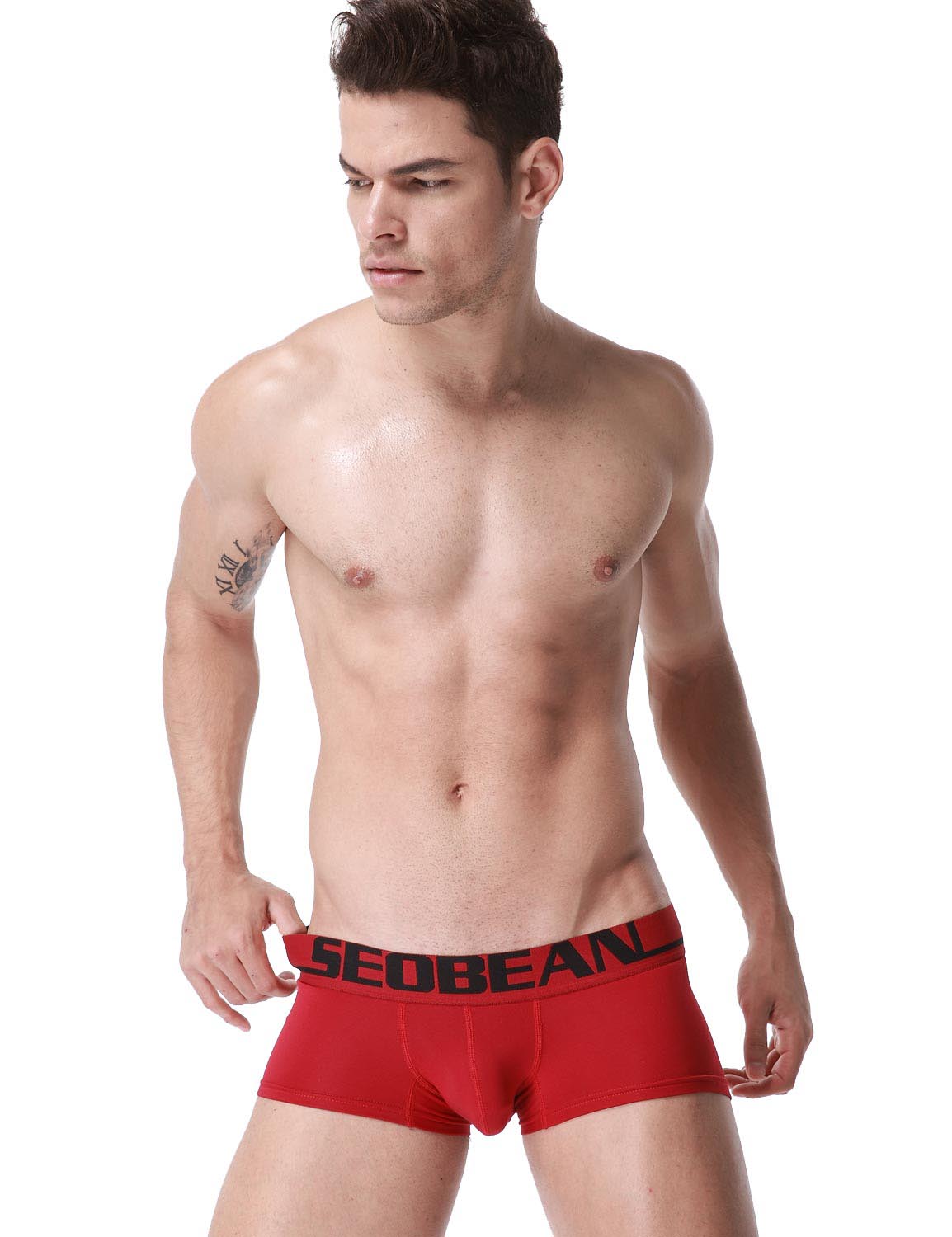 Low Rise Solid Boxer Brief 50218 | dmunderwear detail image 16