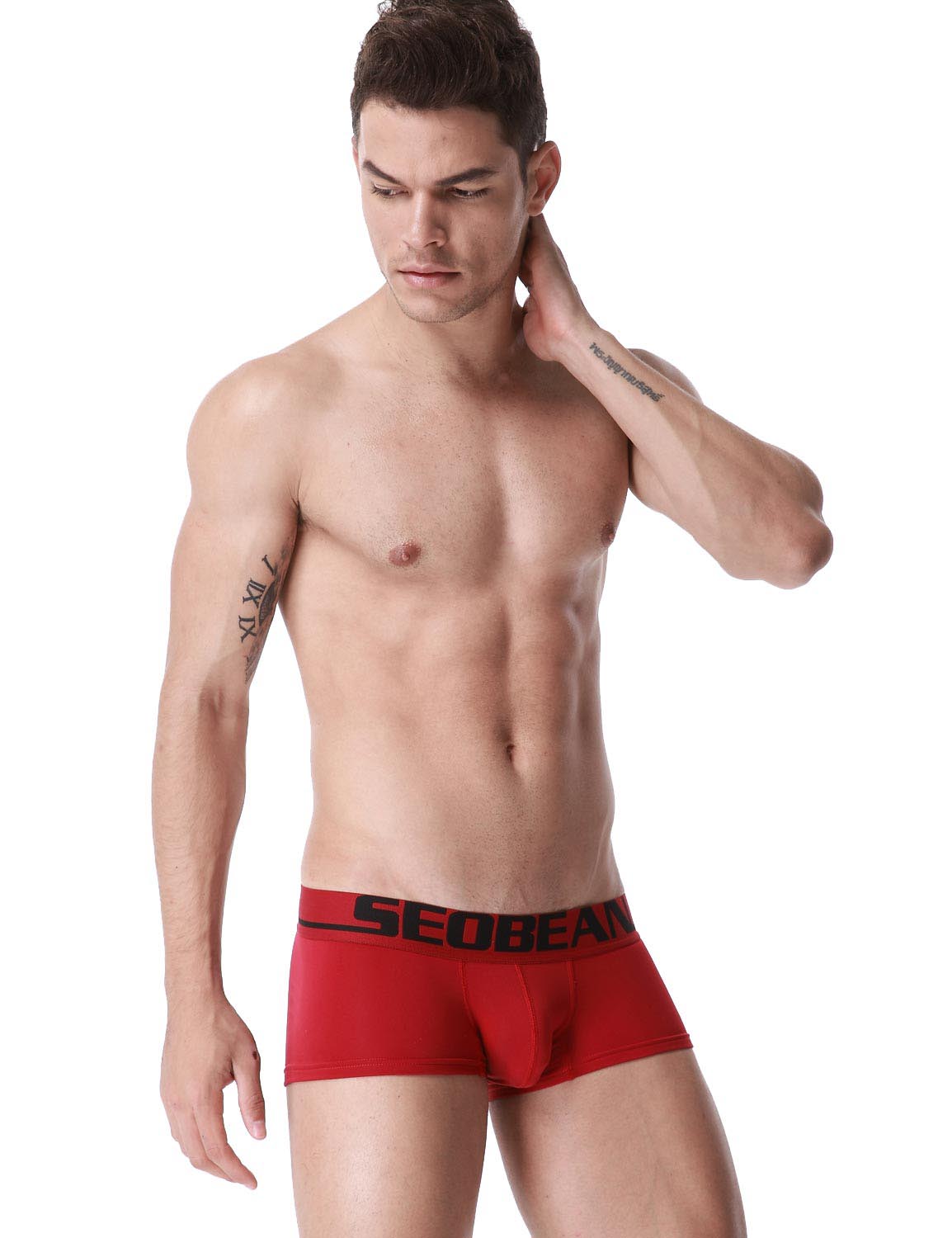 Low Rise Solid Boxer Brief 50218 | dmunderwear detail image 17