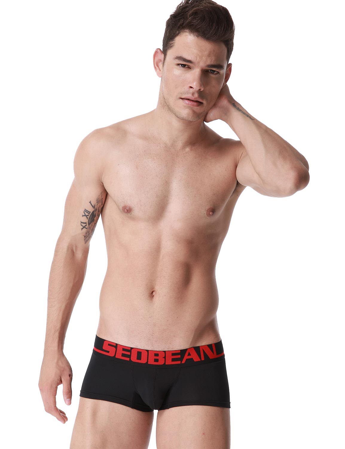 Low Rise Solid Boxer Brief 50218 | dmunderwear detail image 20