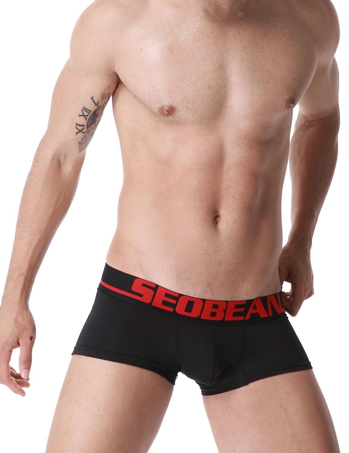 Low Rise Solid Boxer Brief 50218 | dmunderwear detail image 6
