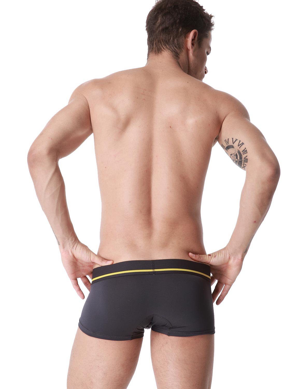 Low Rise Solid Boxer Brief 50218 | dmunderwear detail image 7