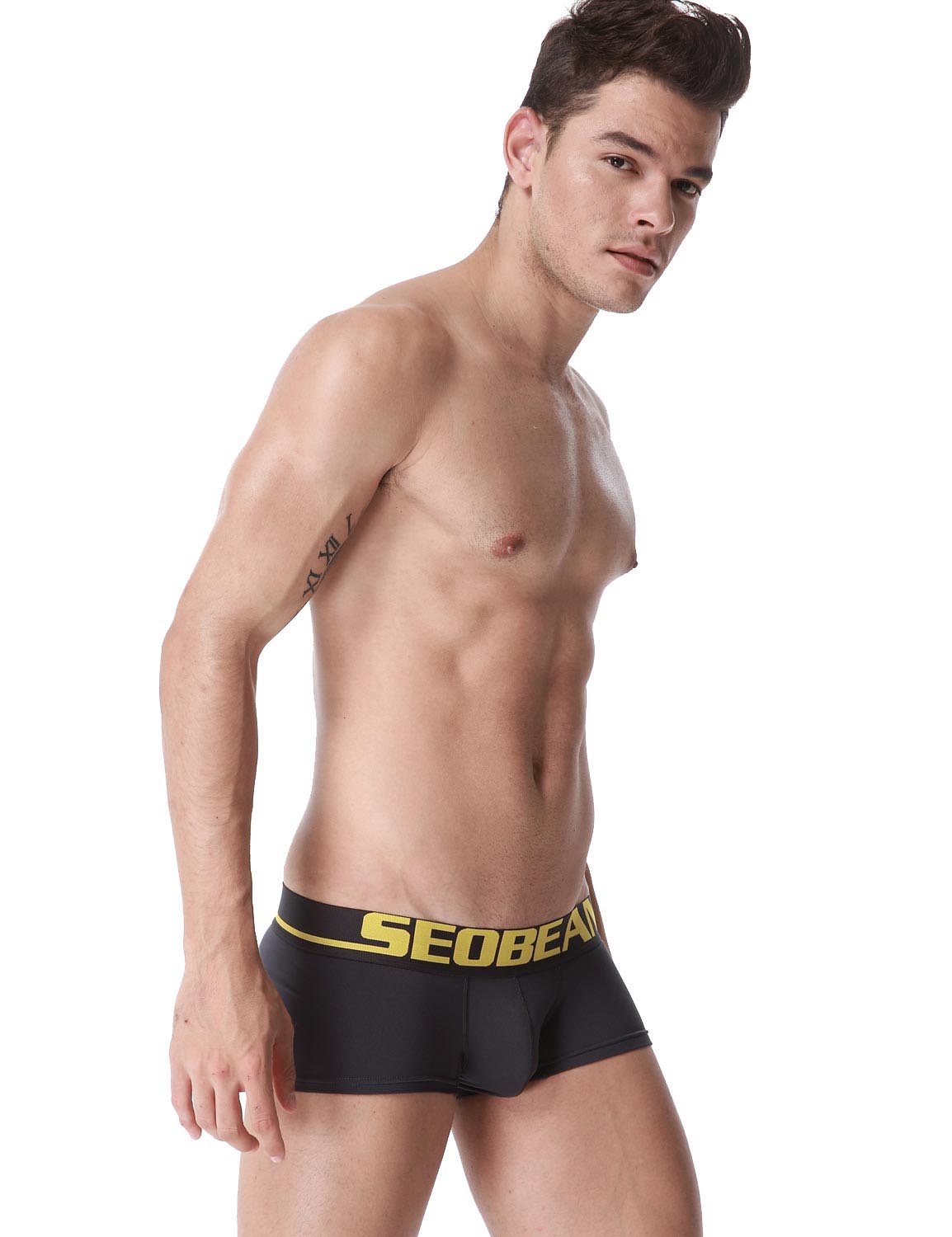Low Rise Solid Boxer Brief 50218 | dmunderwear detail image 9