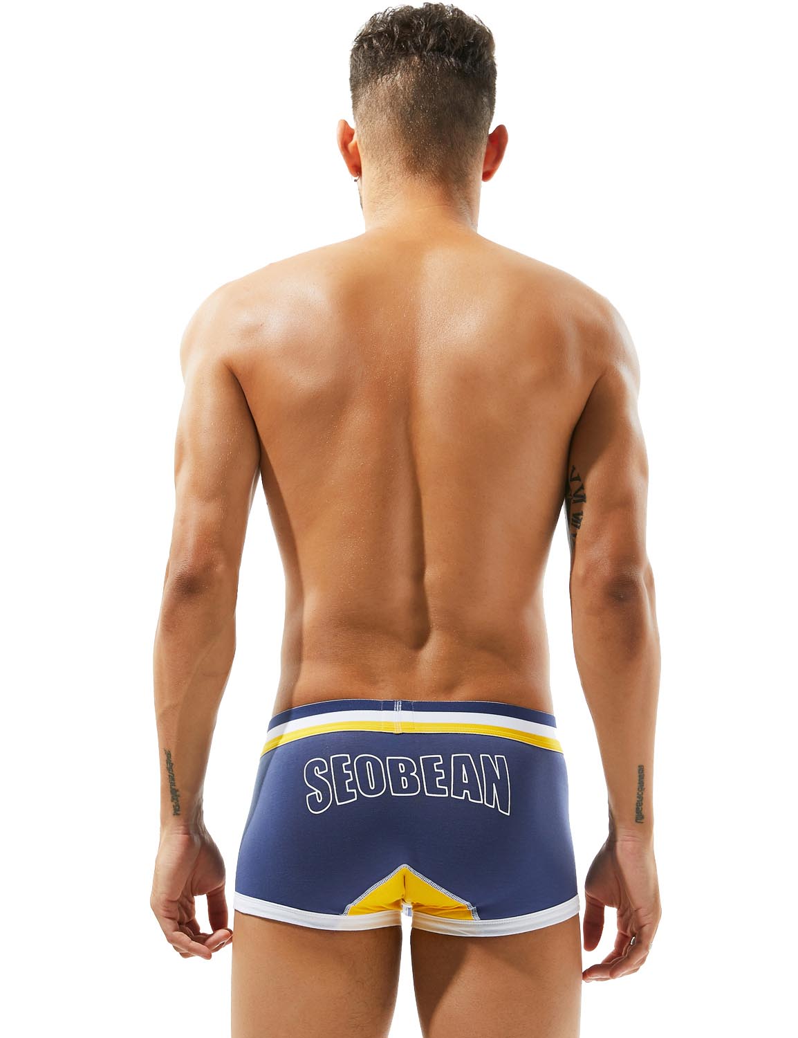 Low Rise Solid Boxer Brief 80201 | dmunderwear detail image 7