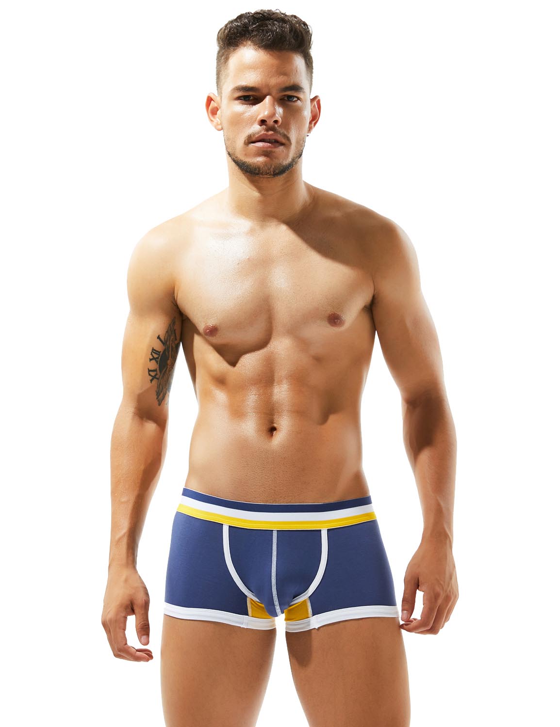 Low Rise Solid Boxer Brief 80201 | dmunderwear detail image 9