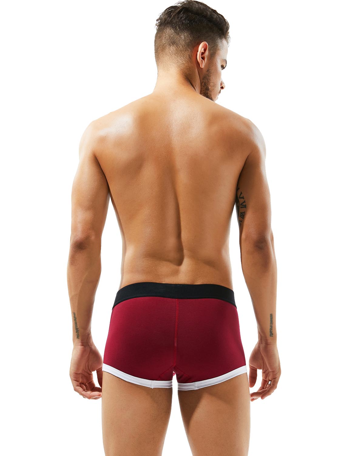 Low Rise Solid 7 Colors Boxer Brief 80202 | dmunderwear detail image 10