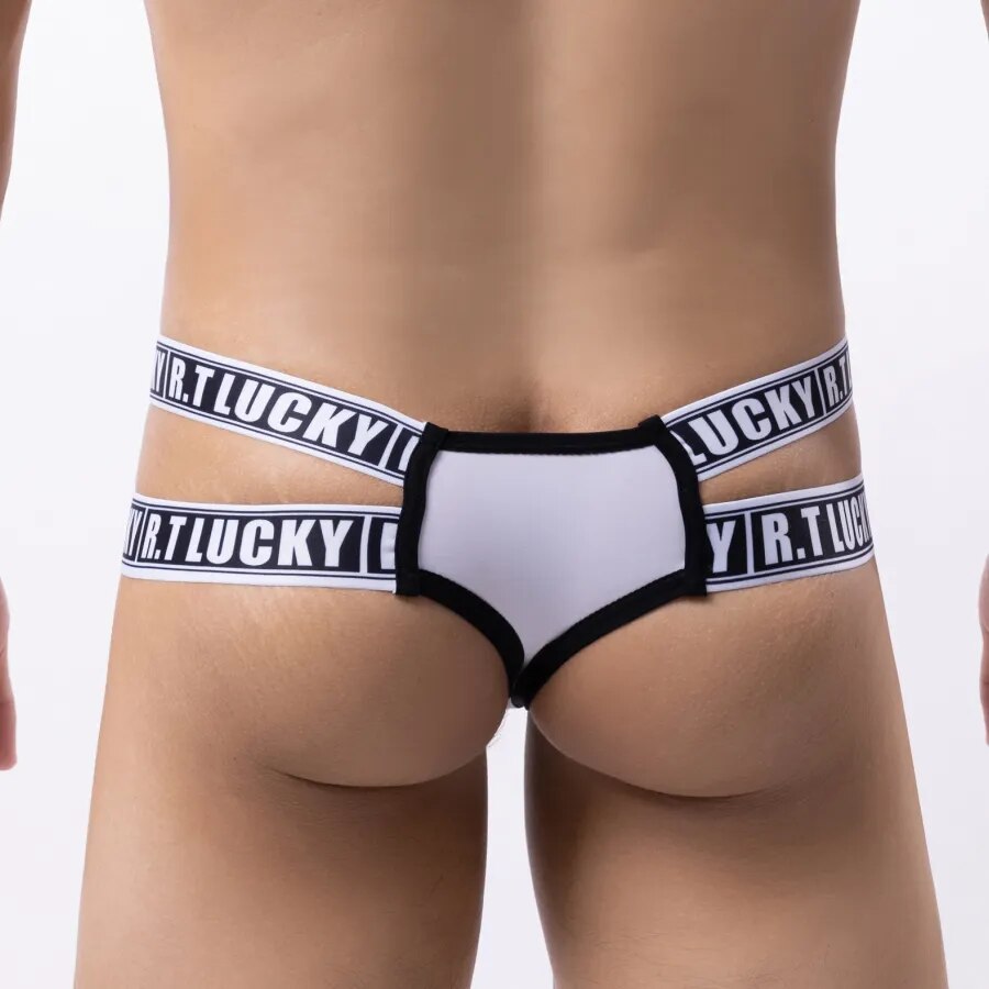 Lucky Dual Strap Thong | dmunderwear detail image 17