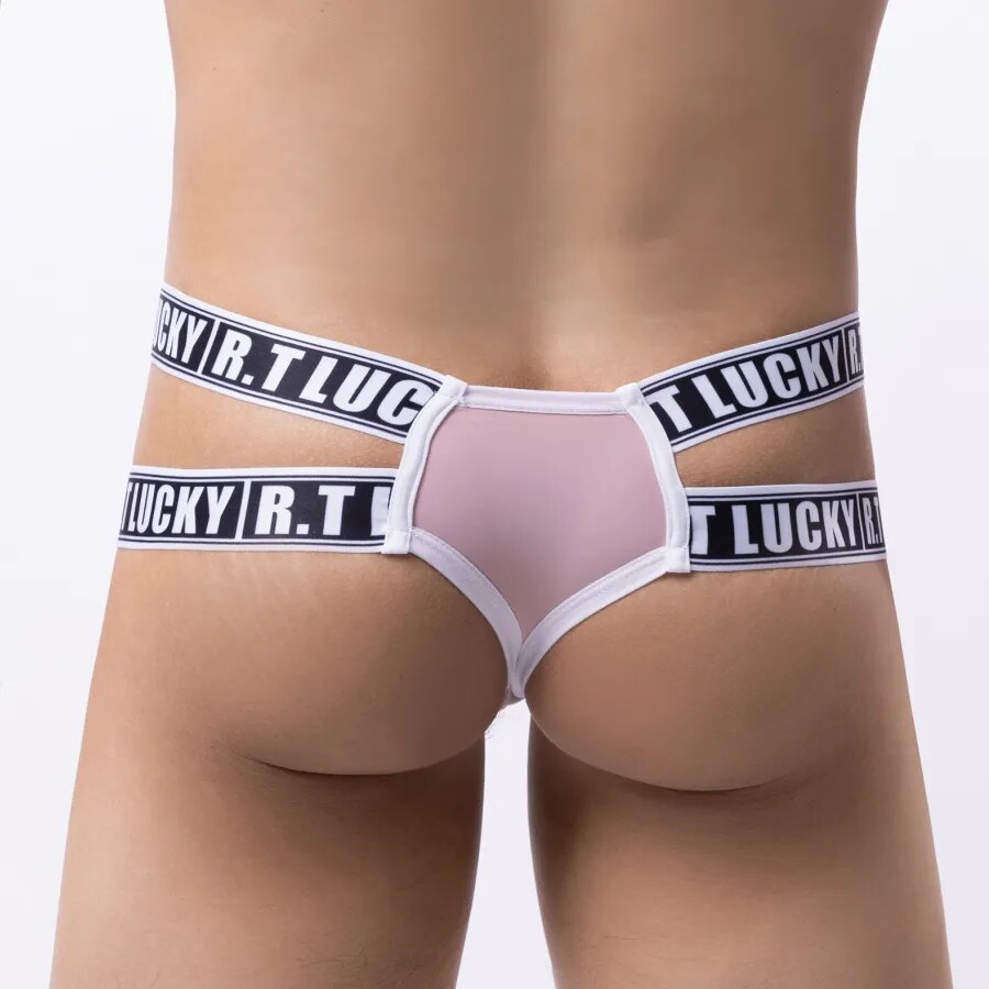 Lucky Dual Strap Thong | dmunderwear detail image 2