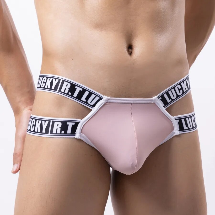 Lucky Dual Strap Thong | dmunderwear detail image 3